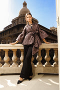 Flowy Draped Jacket - Rose Gold