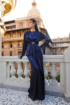 Crystal Glow Dress - Blue