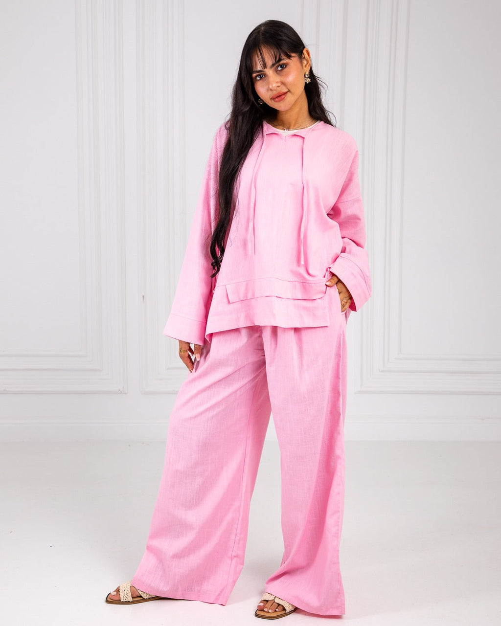 Everbloom pure linen set
