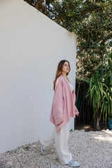 Good feels kimono in Blush