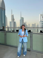 Oversized babyblue Blazer