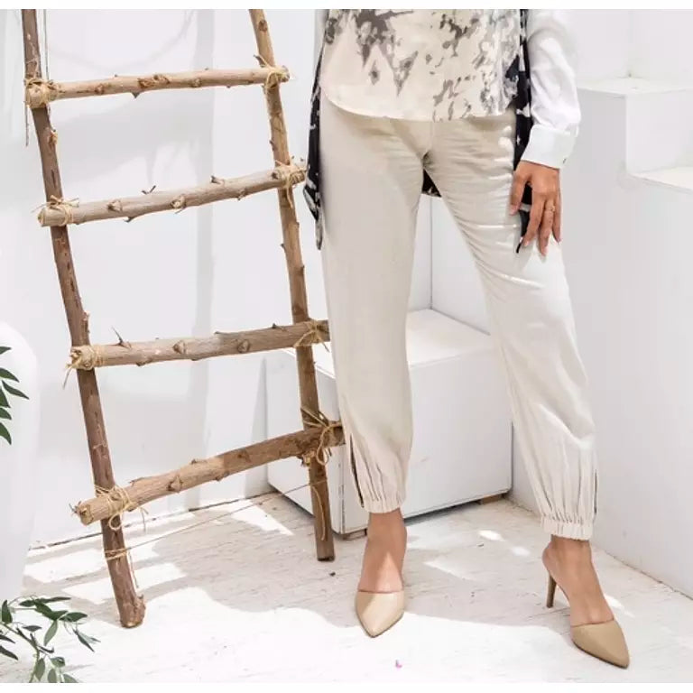 Linen joggers