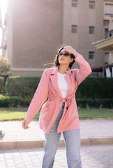 Linea blazer in pink
