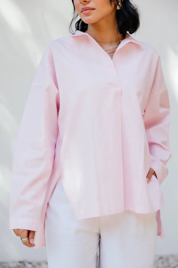 Field of dreams shirt in pink