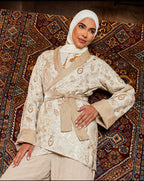 Aseel Double-Faced Cardigan