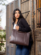 Burgundy Grande Work Bag