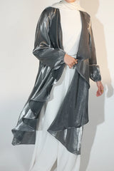 Shimmer Emilia in Silver/dark grey