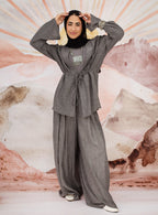 Luna pants 02 in Grey