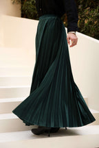 Winter Glow Velvet Skirt 061