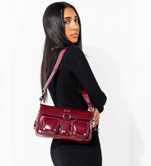 Burgundy Cargo Bag