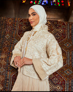 Bariq Jacket in Beige