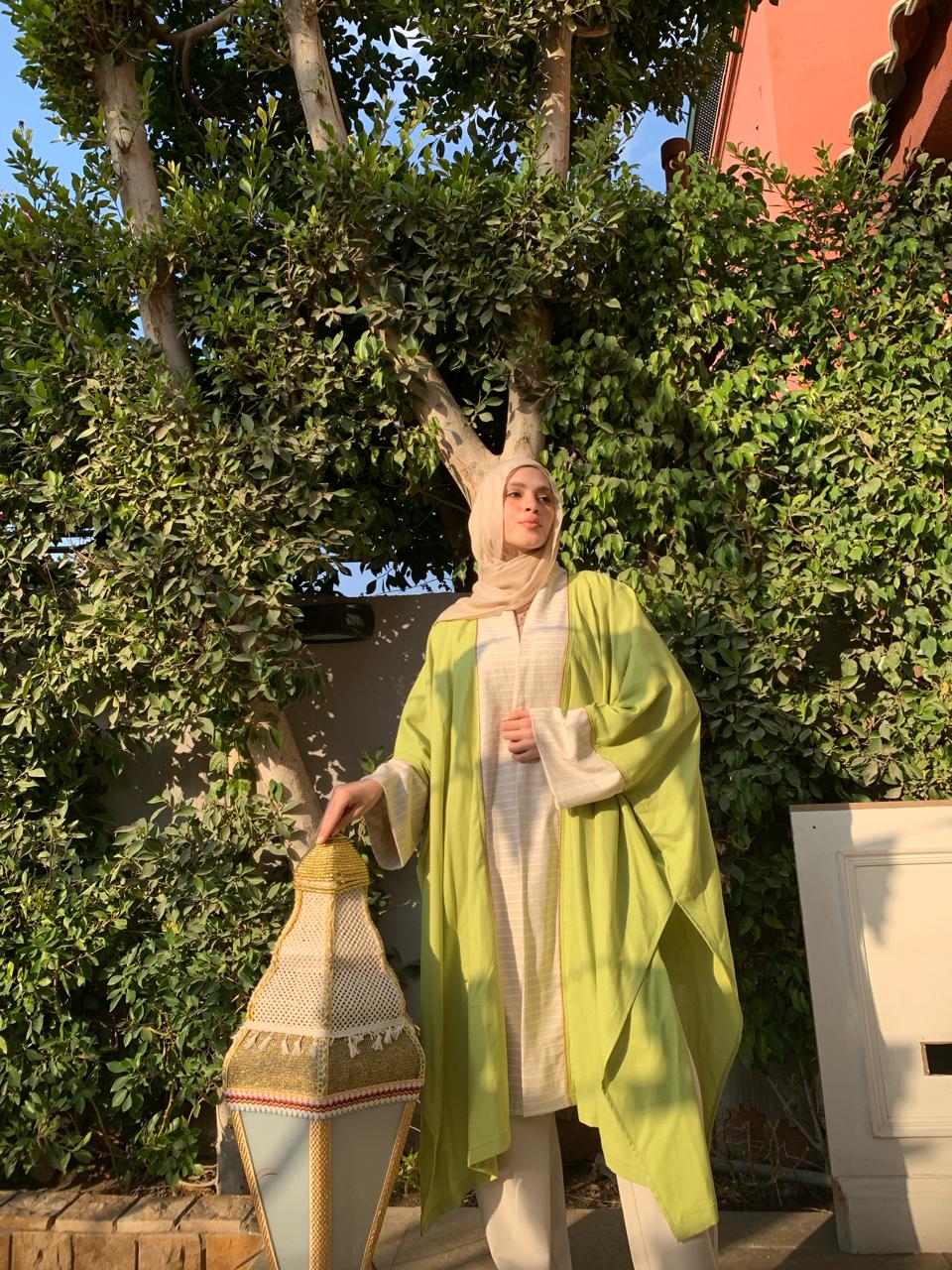 DAHAB LINEN KIMONO