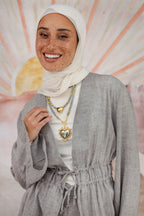 Luna top 01 in Grey