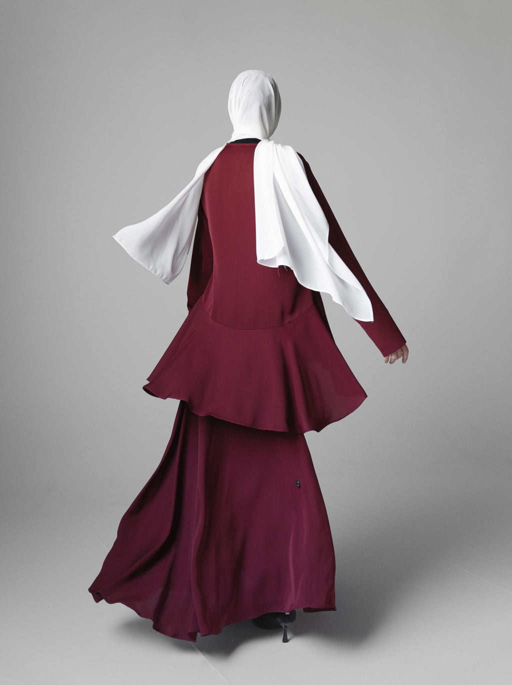 076 – Flared Silk Set