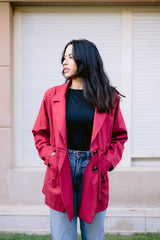 Linea blazer in maroon