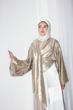 Head Turner Top in Antique Gold