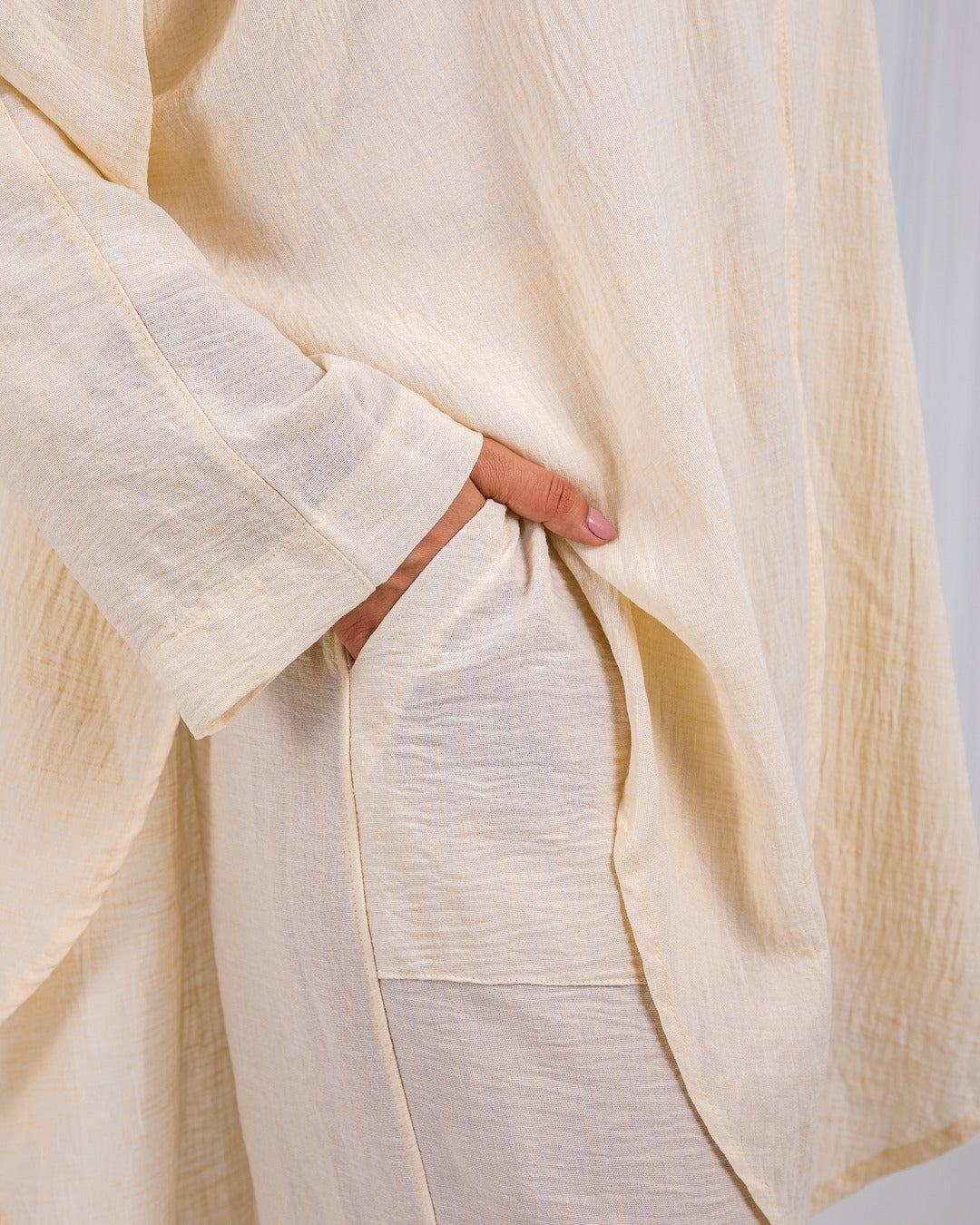 Peony Poem Linen Top