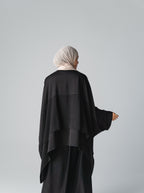 084 - Layered Cape Abaya