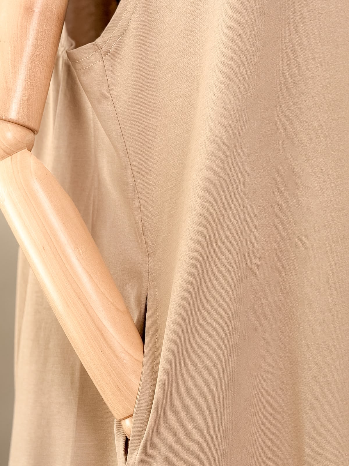 Sleeveless linen  Dress