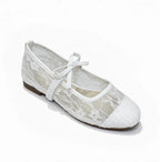 White Luna Lace Mary Jane