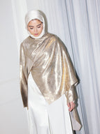 Head Turner Top in Antique Gold