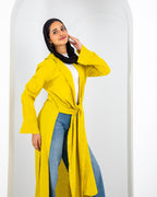 Floral Flow Long Linen shirt