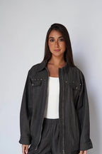 Summer Studs Denim Jacket