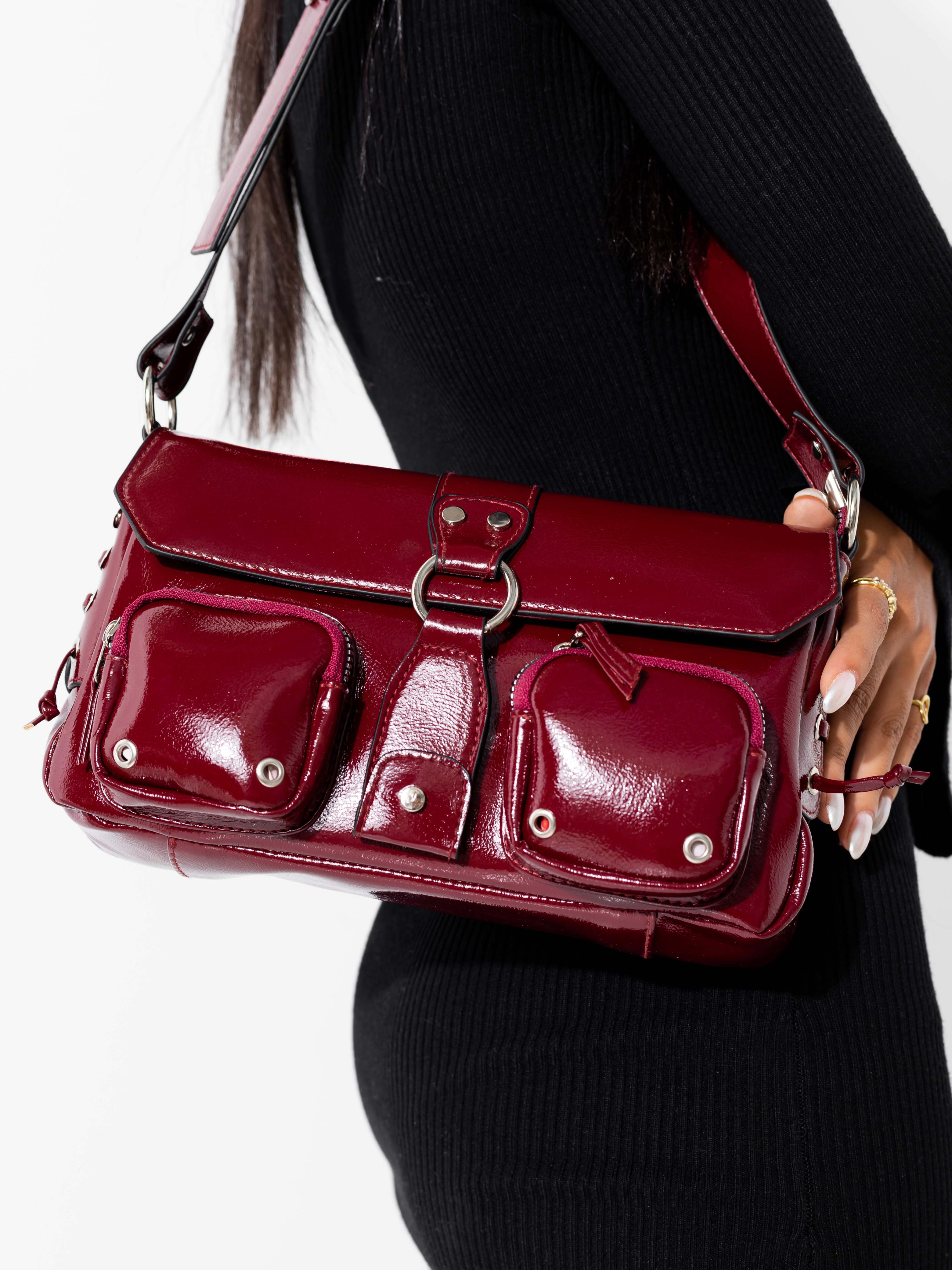Burgundy Cargo Bag