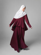 076 – Flared Silk Set
