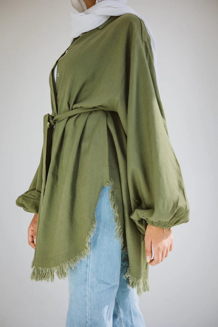 Olive kokta chemise