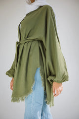 Olive kokta chemise