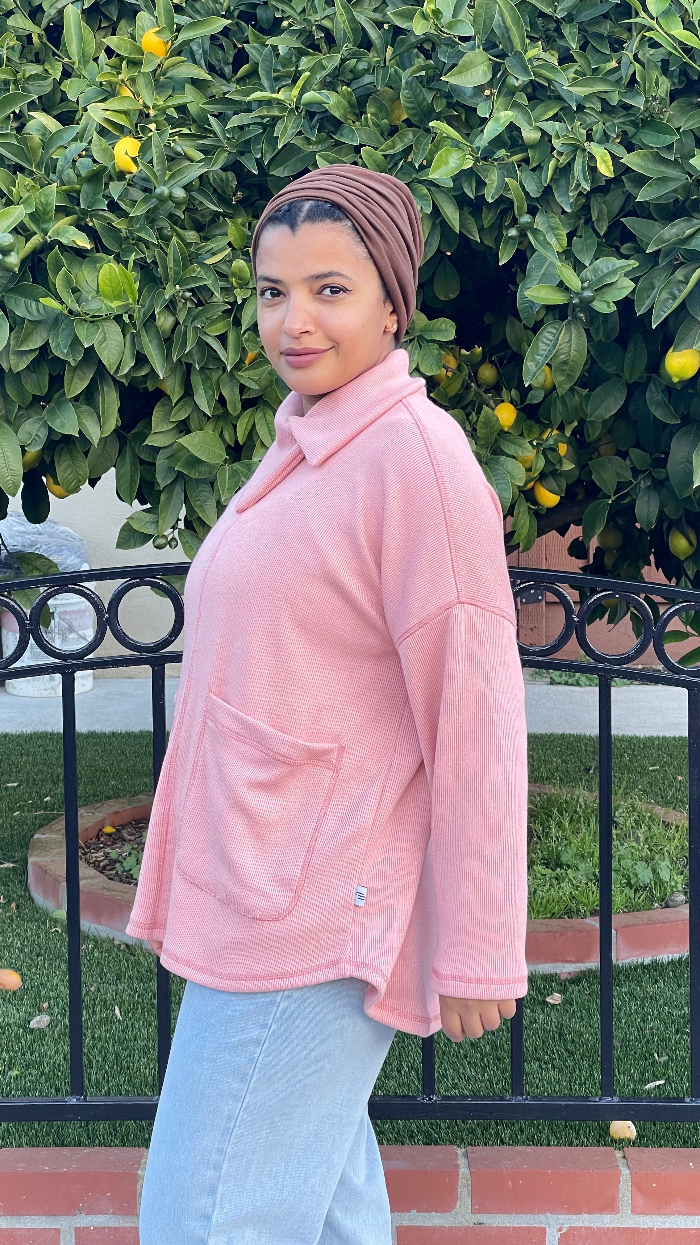 The Wool Criss-cross Blouse