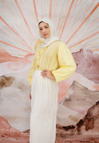 Striped chemise in Yellow
