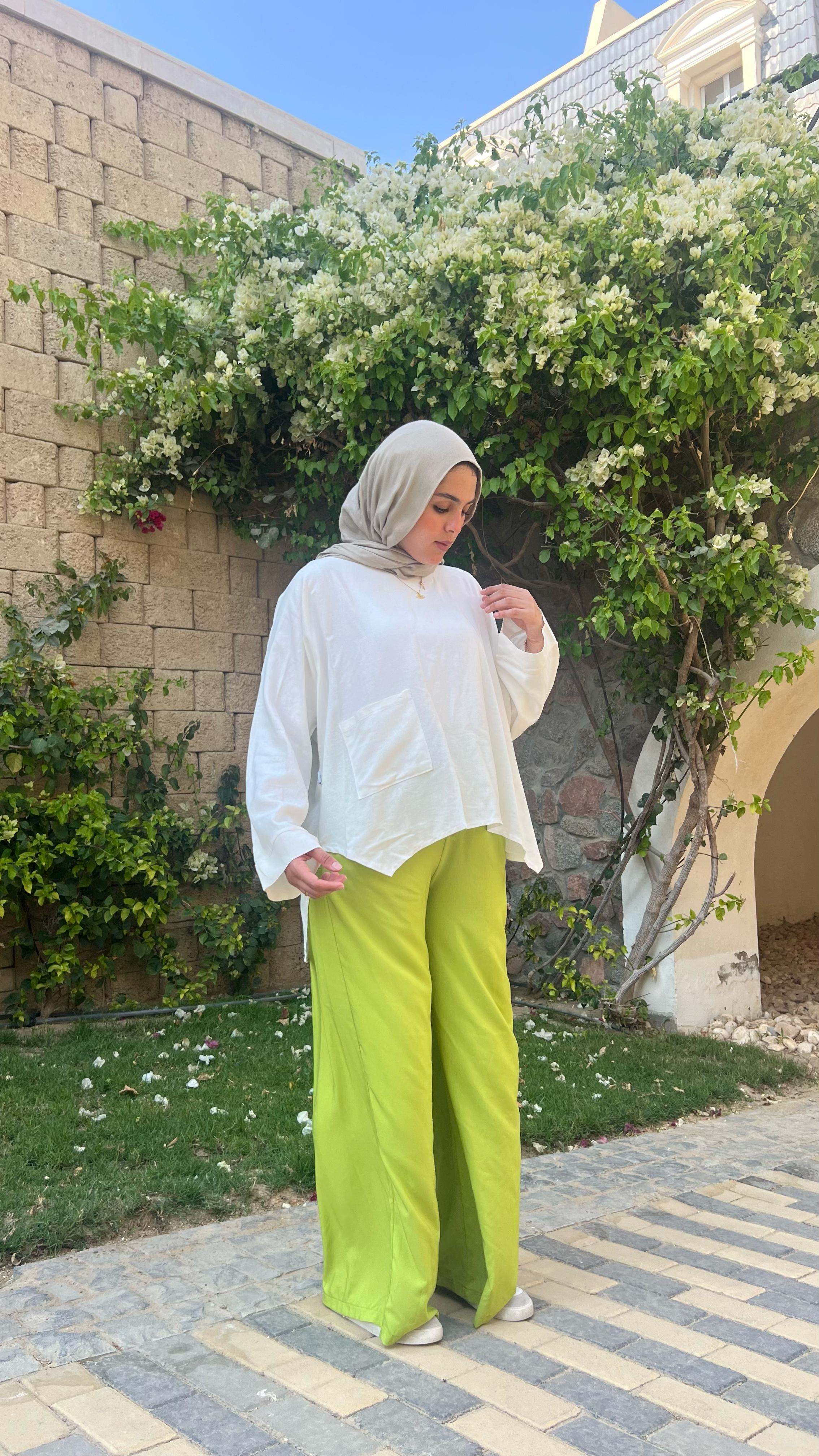 SOUFIYA LINEN BLOUSE