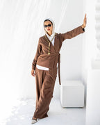 Blossom set - brown