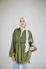 Olive kokta chemise