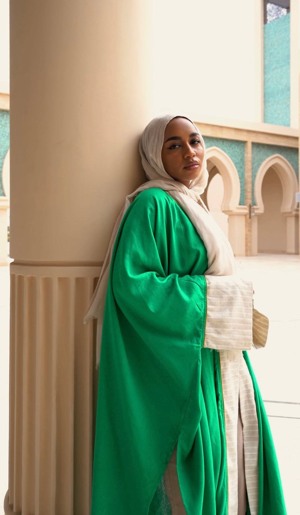 DAHAB LINEN KIMONO