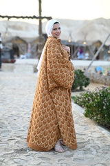 2in1 embroidered abaya