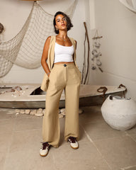 Latte Vest Set