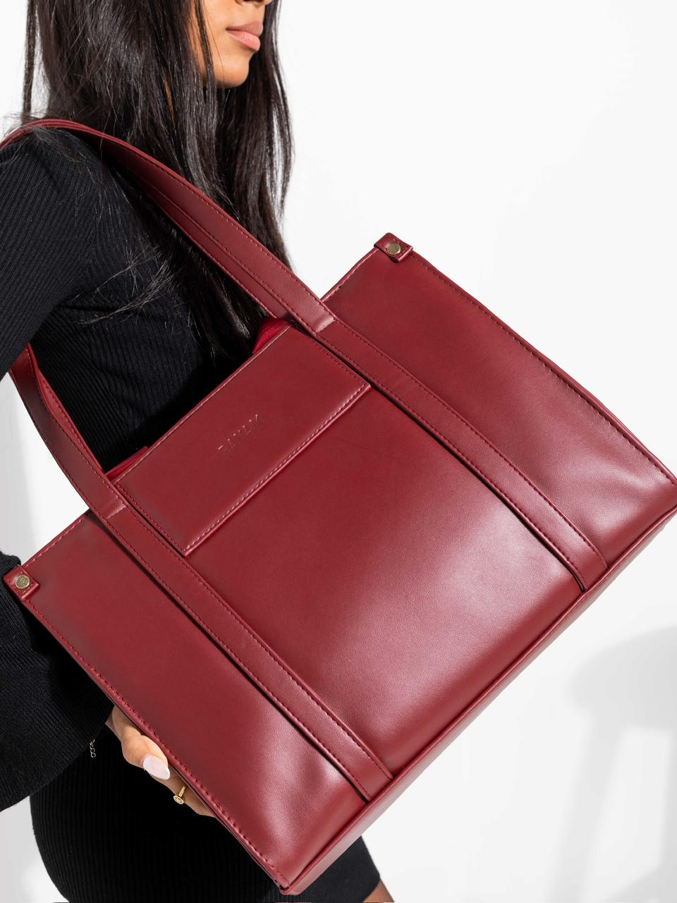 Burgundy Grande Work Bag