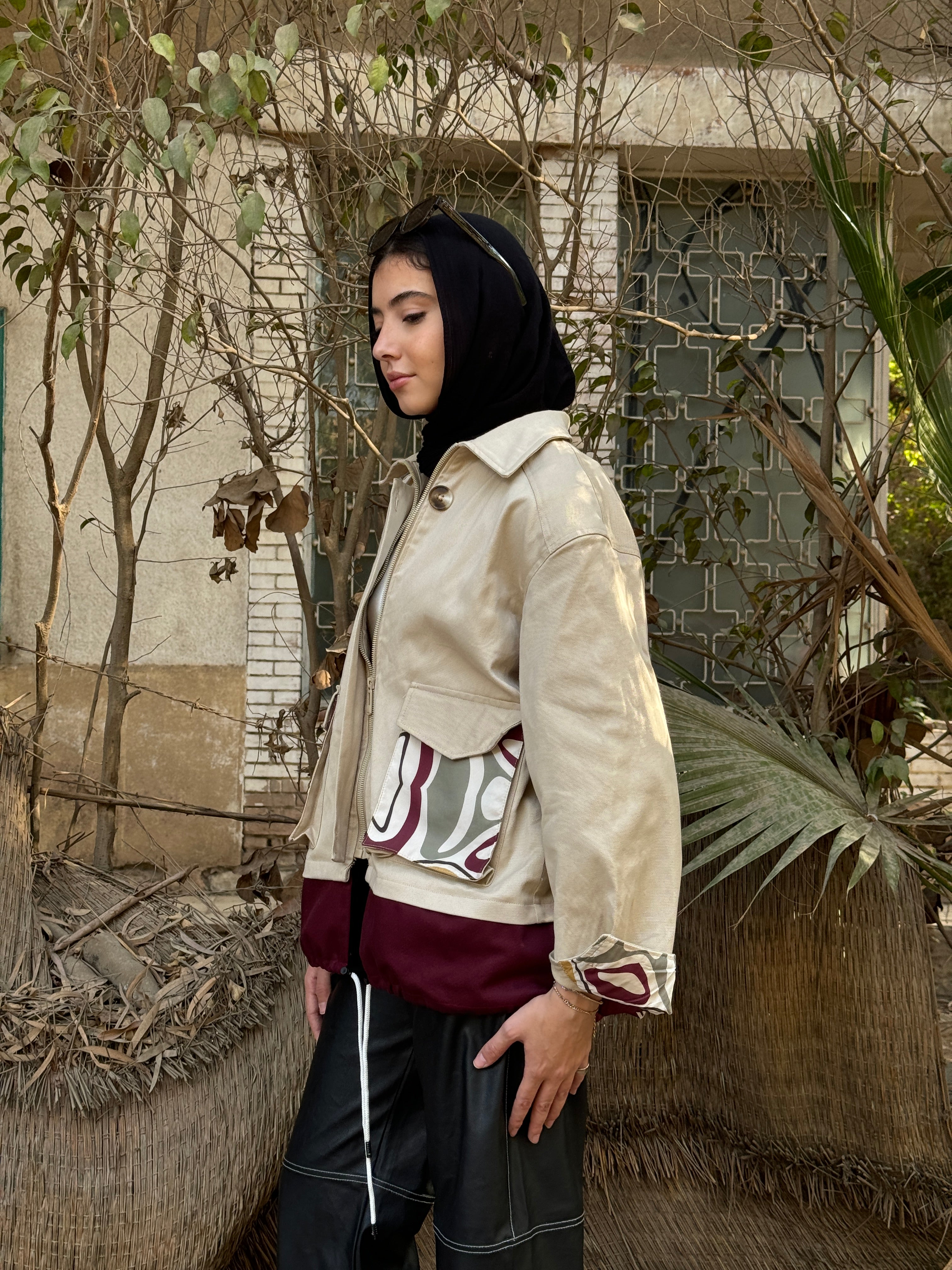 Gabardine jacket