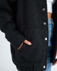 Noir Teddy Jacket