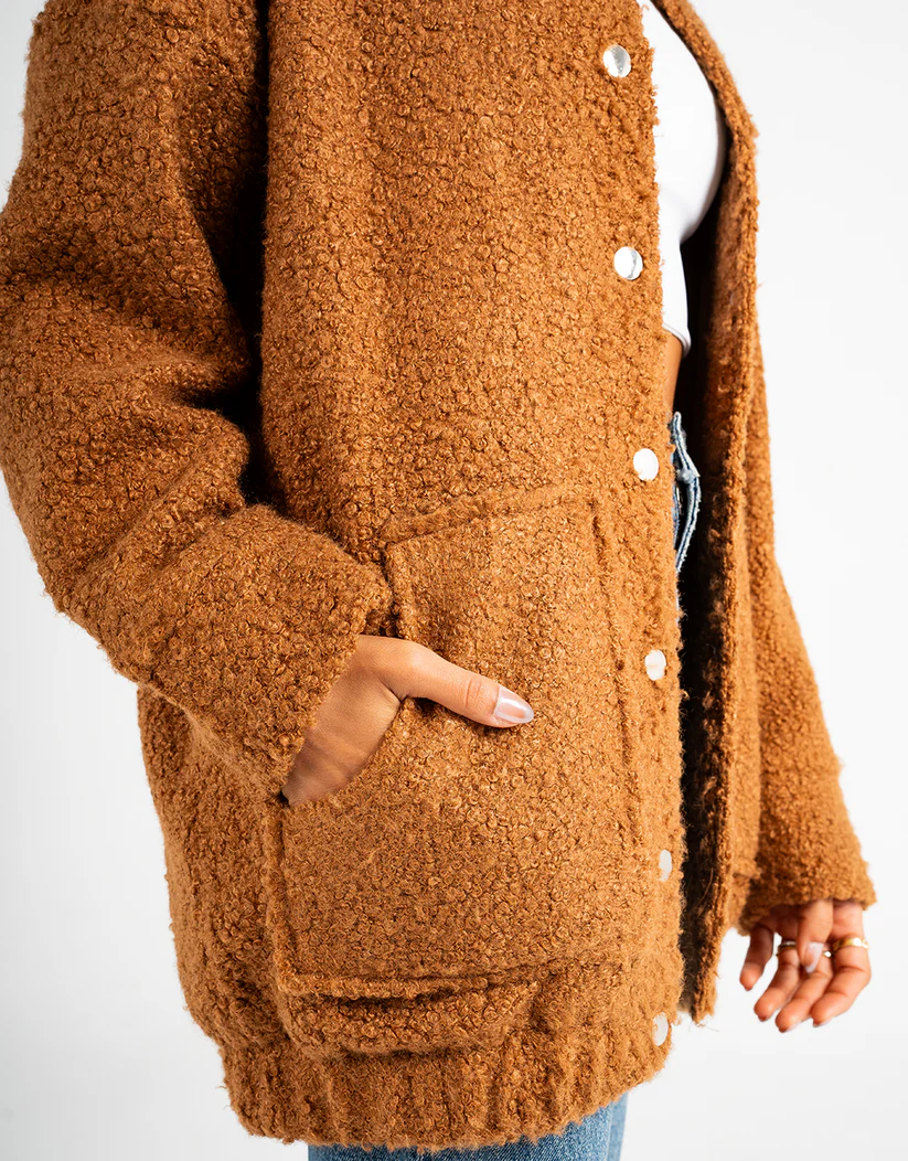 Mocha Teddy Jacket