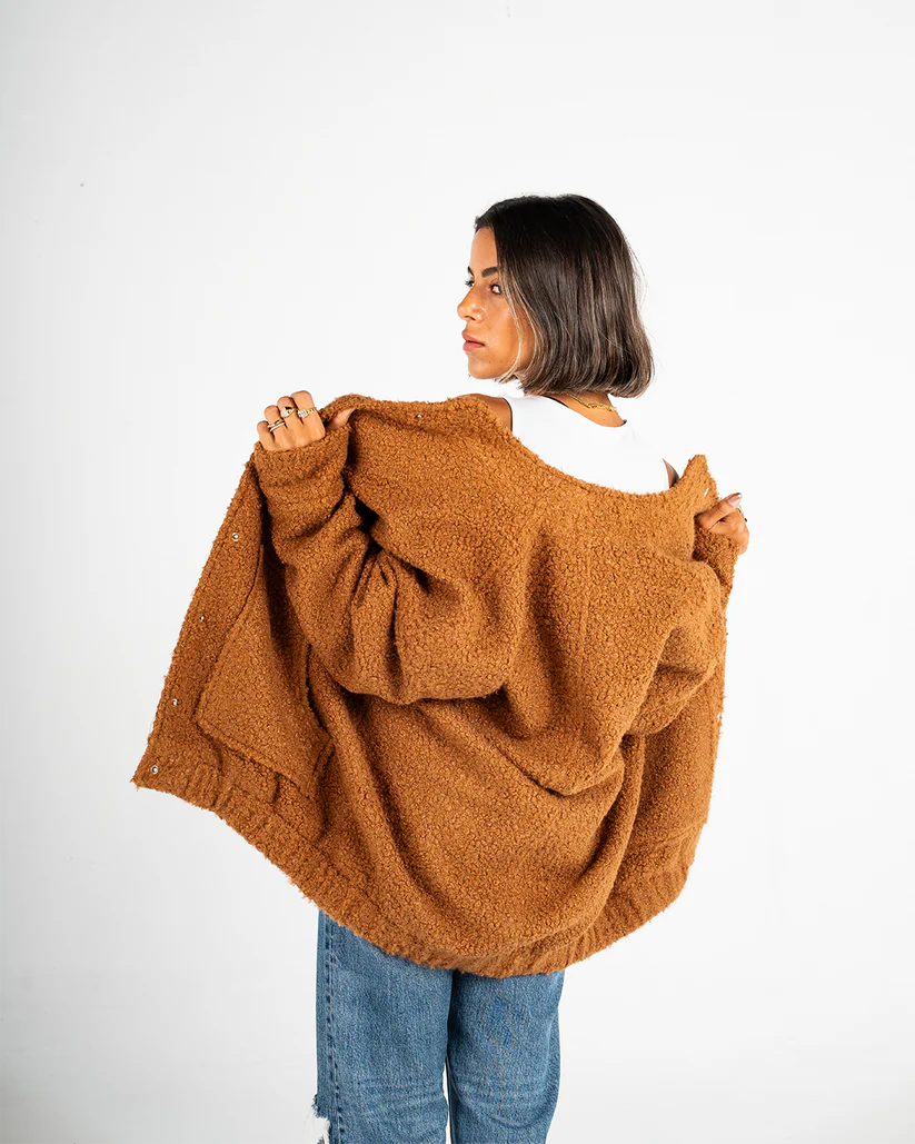 Mocha Teddy Jacket