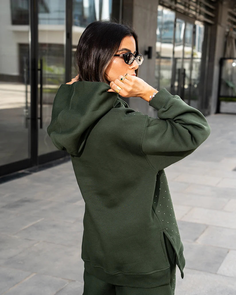 Olive Studs Melton Set