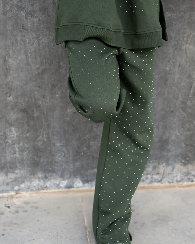Olive Studs Melton Set