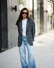 Timeless Studded Grey Blazer