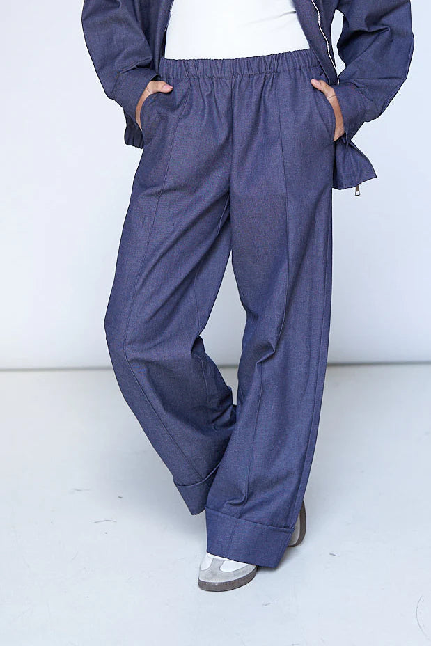 Relaxed Denim Pants