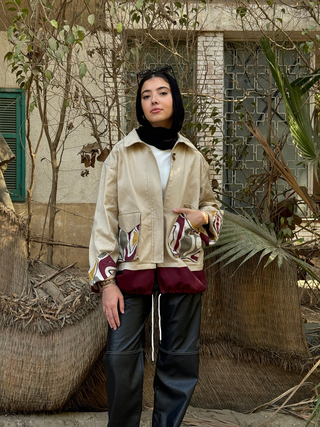 Gabardine jacket