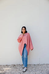 Pretty girl blouse in Peach